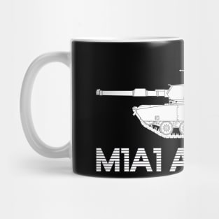 US M1 Abrams Main Battle Tank Mug